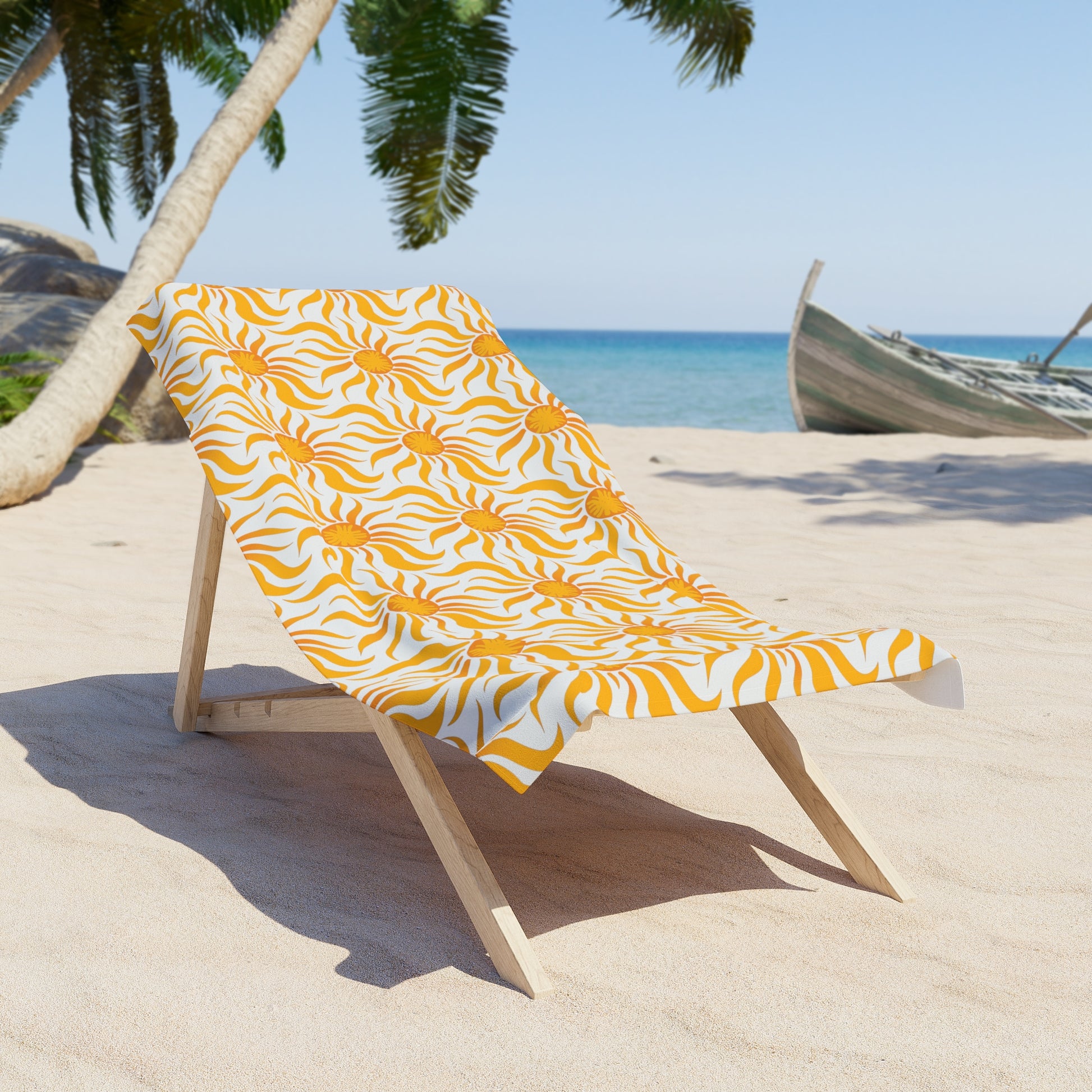 Sunny Day Beach Towel - Butiful